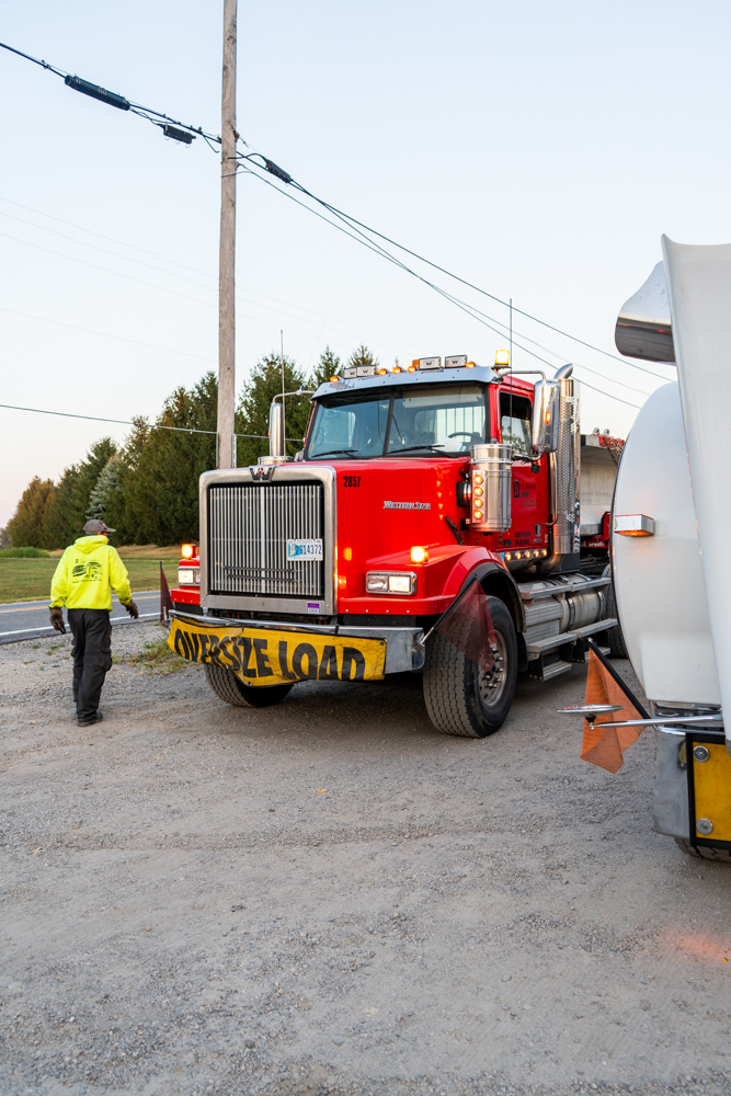 Buchanan Girder Haul from Decatur, IN to Novi, MI
