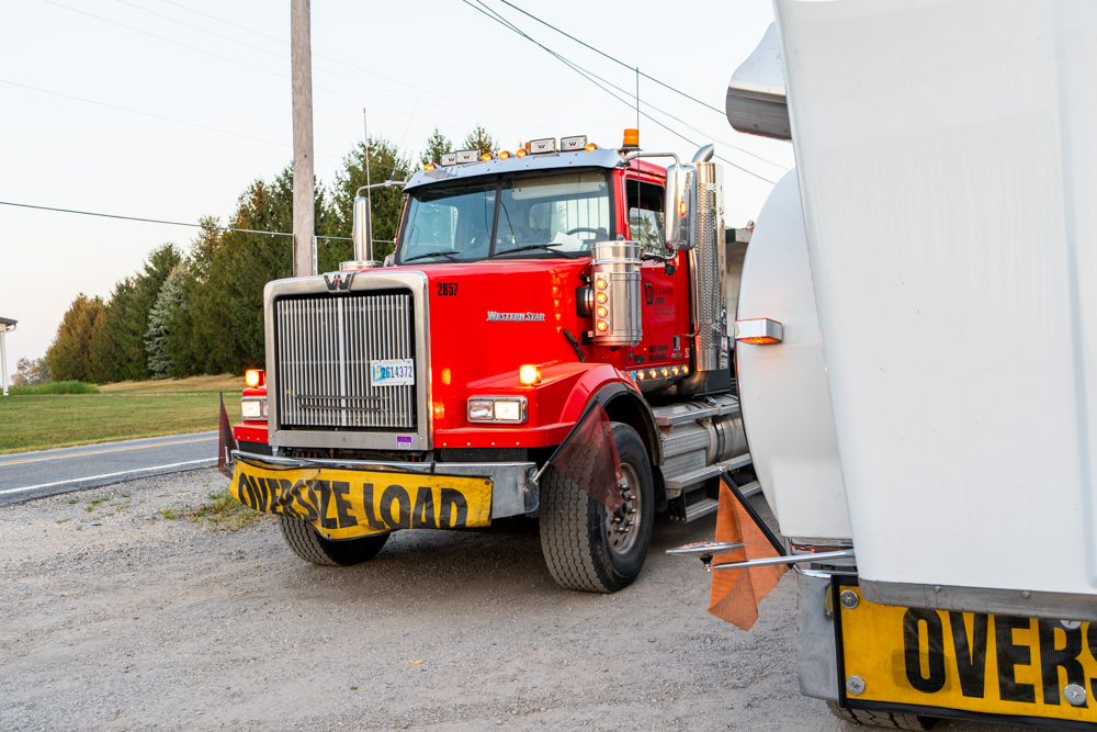 Buchanan Girder Haul from Decatur, IN to Novi, MI