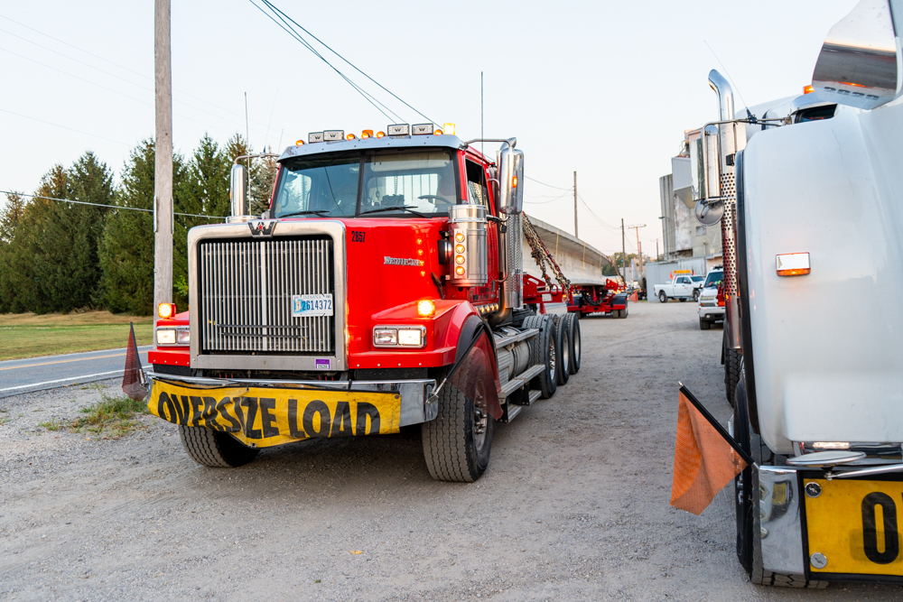 Buchanan Girder Haul from Decatur, IN to Novi, MI