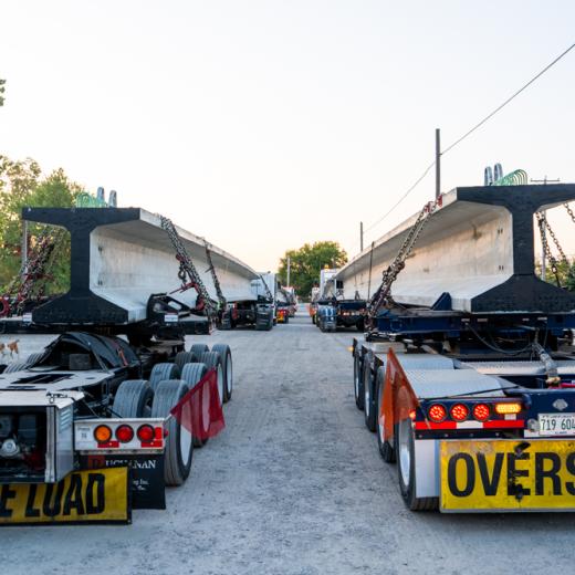 Buchanan Girder Haul from Decatur, IN to Novi, MI Buchanan Girder Haul from Decatur, IN to Novi, MI