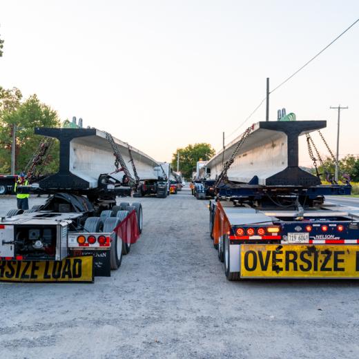 Buchanan Girder Haul from Decatur, IN to Novi, MI Buchanan Girder Haul from Decatur, IN to Novi, MI