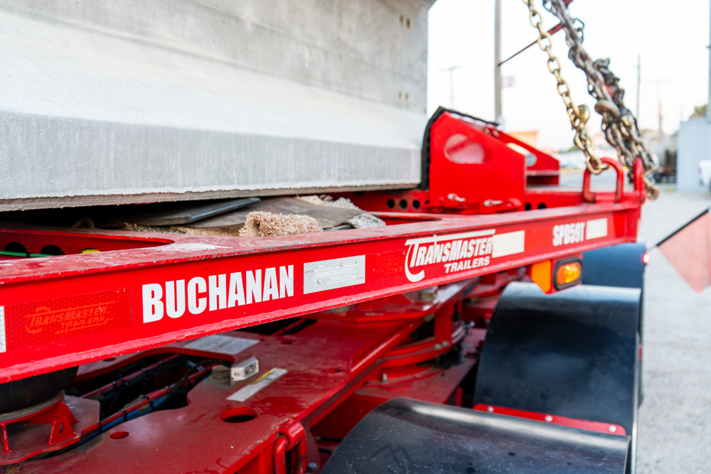 Buchanan Girder Haul from Decatur, IN to Novi, MI