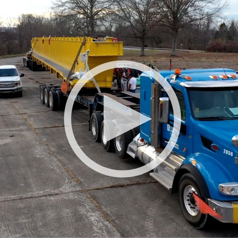 Buchanan Hauls 133 ft Girder from LA to OH Buchanan Hauls 133 ft Girder from LA to OH