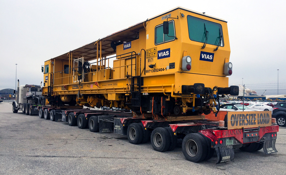 Machinery or equipment can be transported anywhere thanks to Buchanan Hauling's Heavy Haul Division.