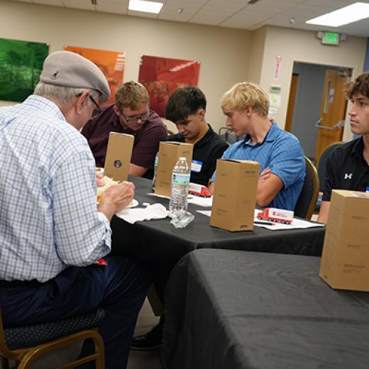 Future Sales Leaders Meet Buchanan Pros. Future Sales Leaders Meet Buchanan Pros.