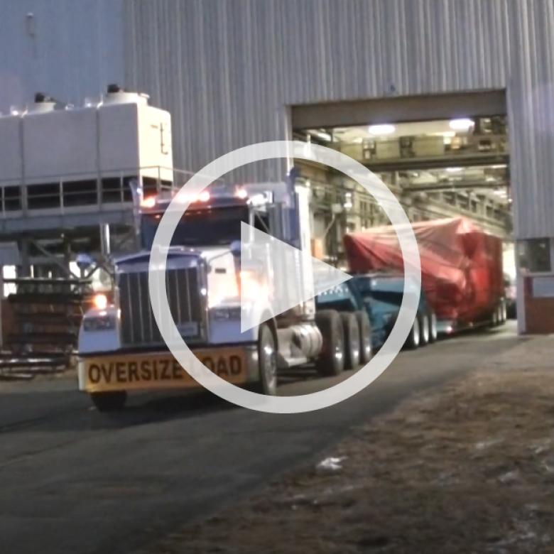 Safely Hauling Batavia Tarped Machinery Safely Hauling Batavia Tarped Machinery