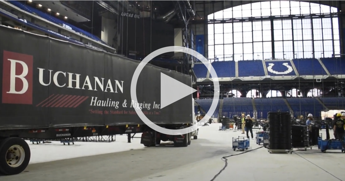 Buchanan Delivers NBA LED Court, Driving the Game