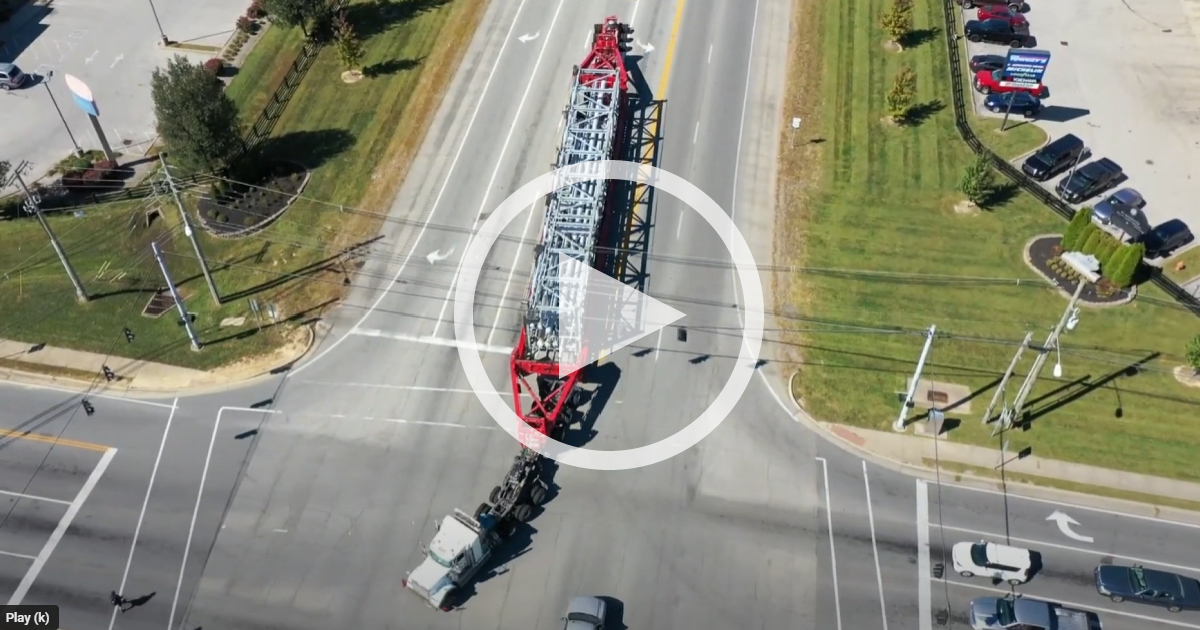 Massive 206ft Pipe Rack Move
