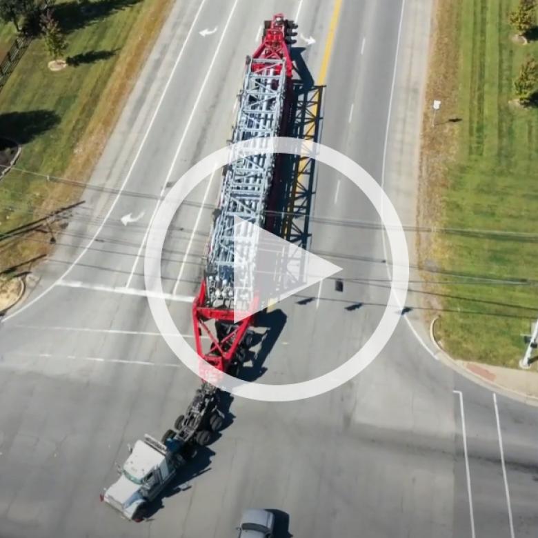 Massive 206ft Pipe Rack Move Massive 206ft Pipe Rack Move