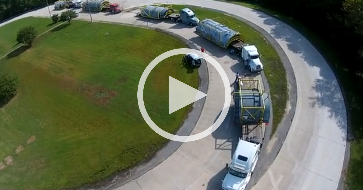 Multi-Load Heavy Haul Caravan