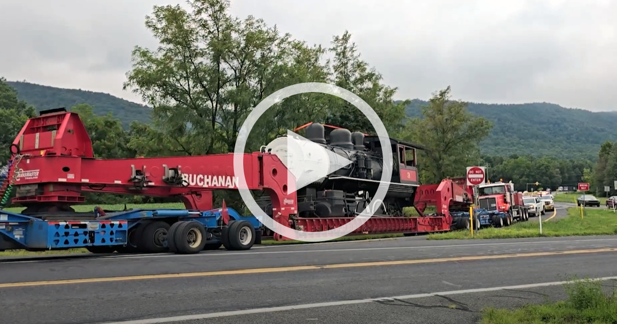 Another Steam Locomotive in Transit