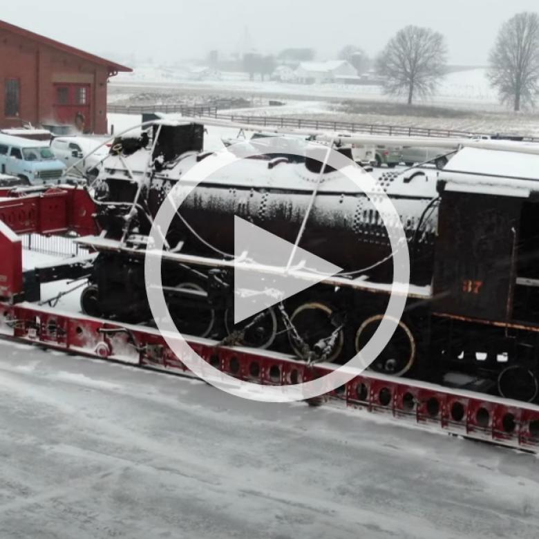 Delivering a Steam Locomotive to Age of Steam Delivering a Steam Locomotive to Age of Steam