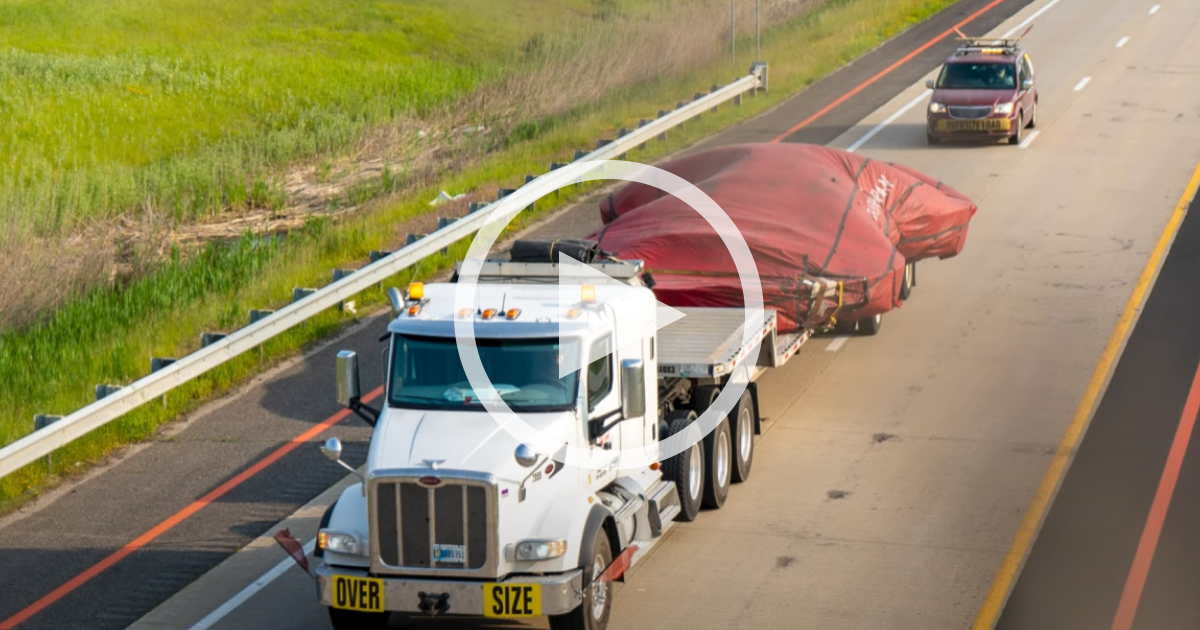 Massive Ring Tanks Heavy Haul via Buchanan