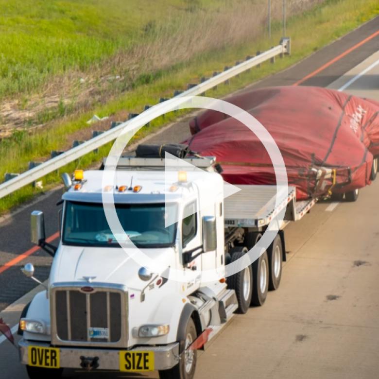 Massive Ring Tanks Heavy Haul via Buchanan Massive Ring Tanks Heavy Haul via Buchanan