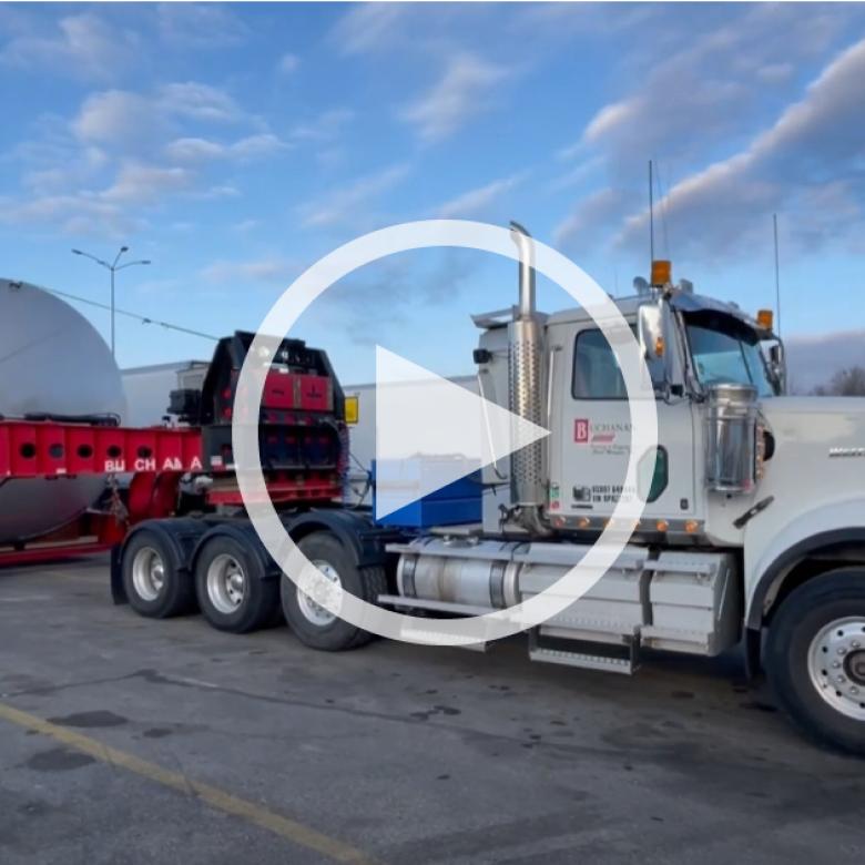60-Foot Silo Haul - Buchanan Gets It Done 60-Foot Silo Haul - Buchanan Gets It Done
