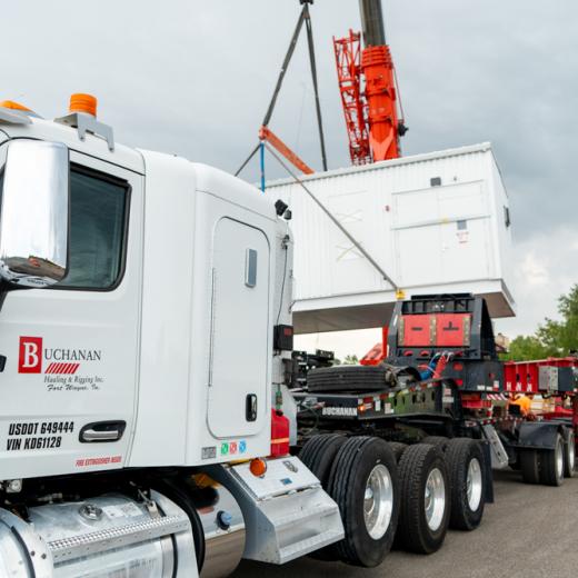 Buchanan Hauling & Rigging PDC Module Haul Buchanan Hauling & Rigging PDC Module Haul