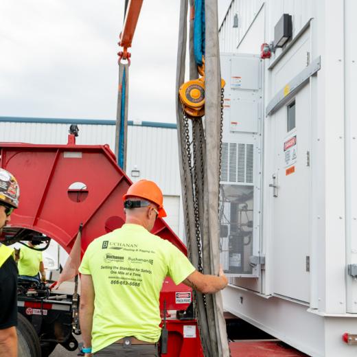 Buchanan Hauling & Rigging PDC Module Haul Buchanan Hauling & Rigging PDC Module Haul