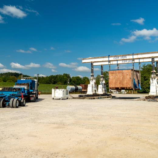 Buchanan Hauling & Rigging Simpac Press Haul Buchanan Hauling & Rigging Simpac Press Haul