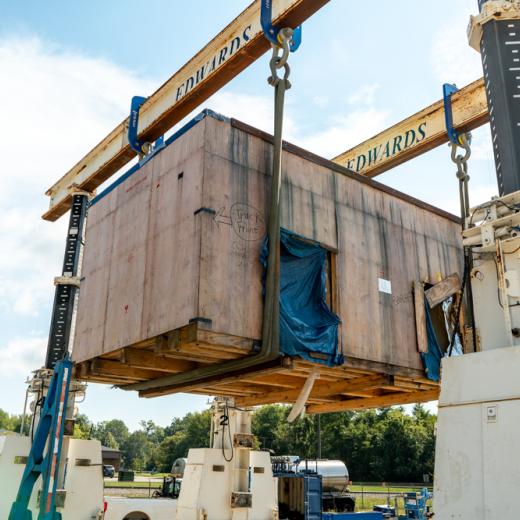 Buchanan Hauling & Rigging Simpac Press Haul Buchanan Hauling & Rigging Simpac Press Haul