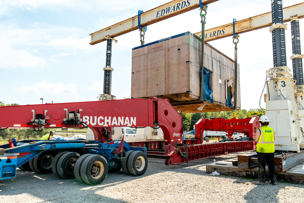 Buchanan Hauling & Rigging Simpac Press Haul
