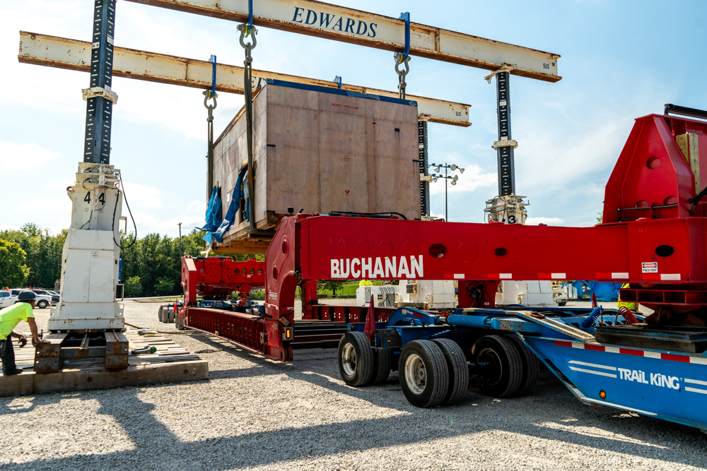 Buchanan Hauling & Rigging Simpac Press Haul