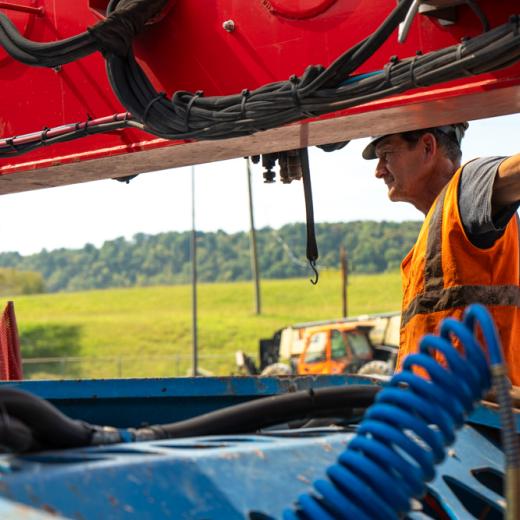 Buchanan Hauling & Rigging Simpac Press Haul Buchanan Hauling & Rigging Simpac Press Haul