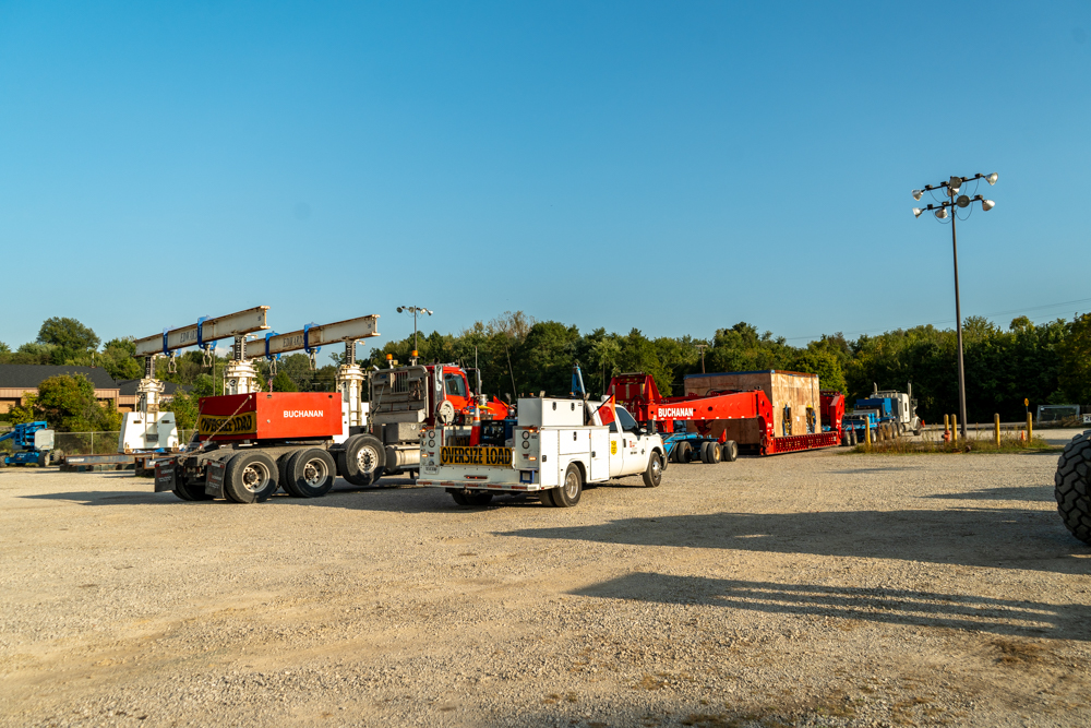 Buchanan Hauling & Rigging Simpac Press Haul