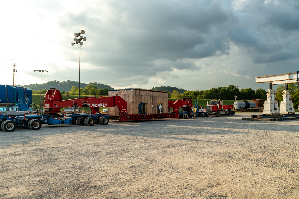 Buchanan Hauling & Rigging Simpac Press Haul