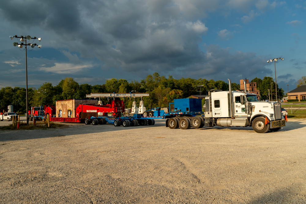 Buchanan Hauling & Rigging Simpac Press Haul