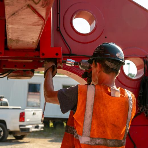 Buchanan Hauling & Rigging Simpac Press Haul Buchanan Hauling & Rigging Simpac Press Haul