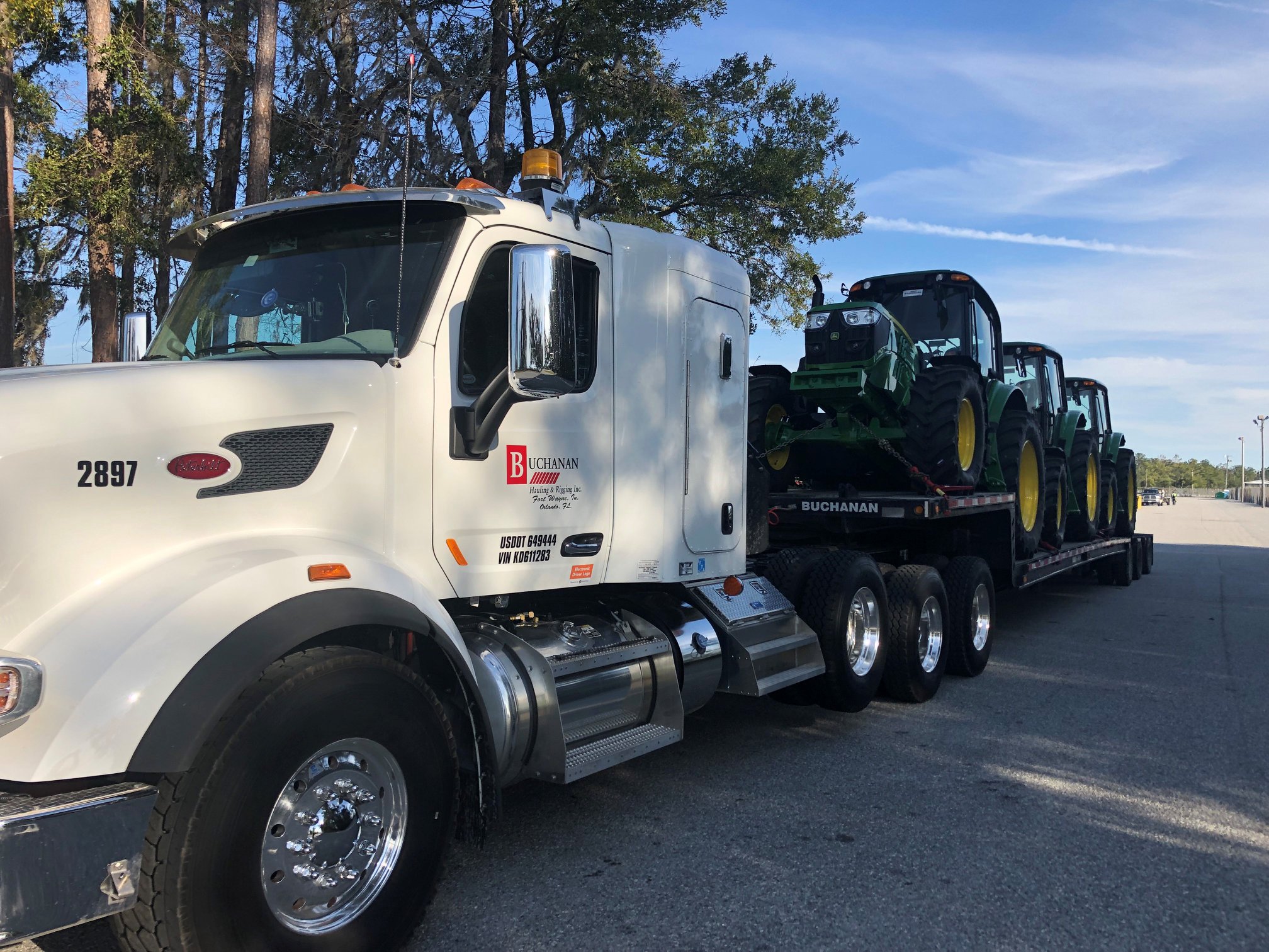 Buchanan Hauling Step Deck Agri Transport