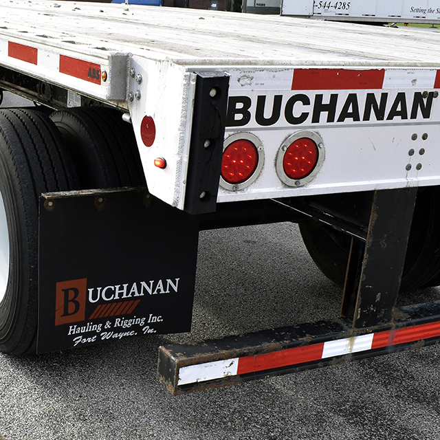 Mud flaps protect against more than just mud and snow, but also debris that might kick up and hurt someone or something.