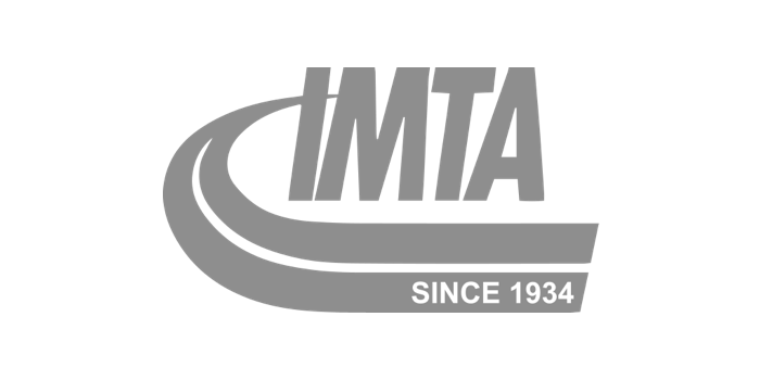 Indiana Motor Truck Association logo on light grey background.