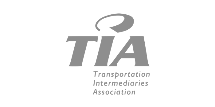 Transportation Intermediaries Association logo on light grey background.