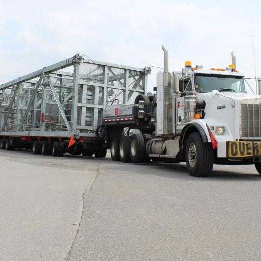 Buchanan 19-Axle Heavy Haul Load Buchanan 19-Axle Heavy Haul Load