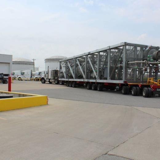 Buchanan 19-Axle Heavy Haul Load Buchanan 19-Axle Heavy Haul Load