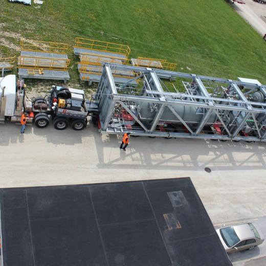 Buchanan 19-Axle Heavy Haul Load Buchanan 19-Axle Heavy Haul Load