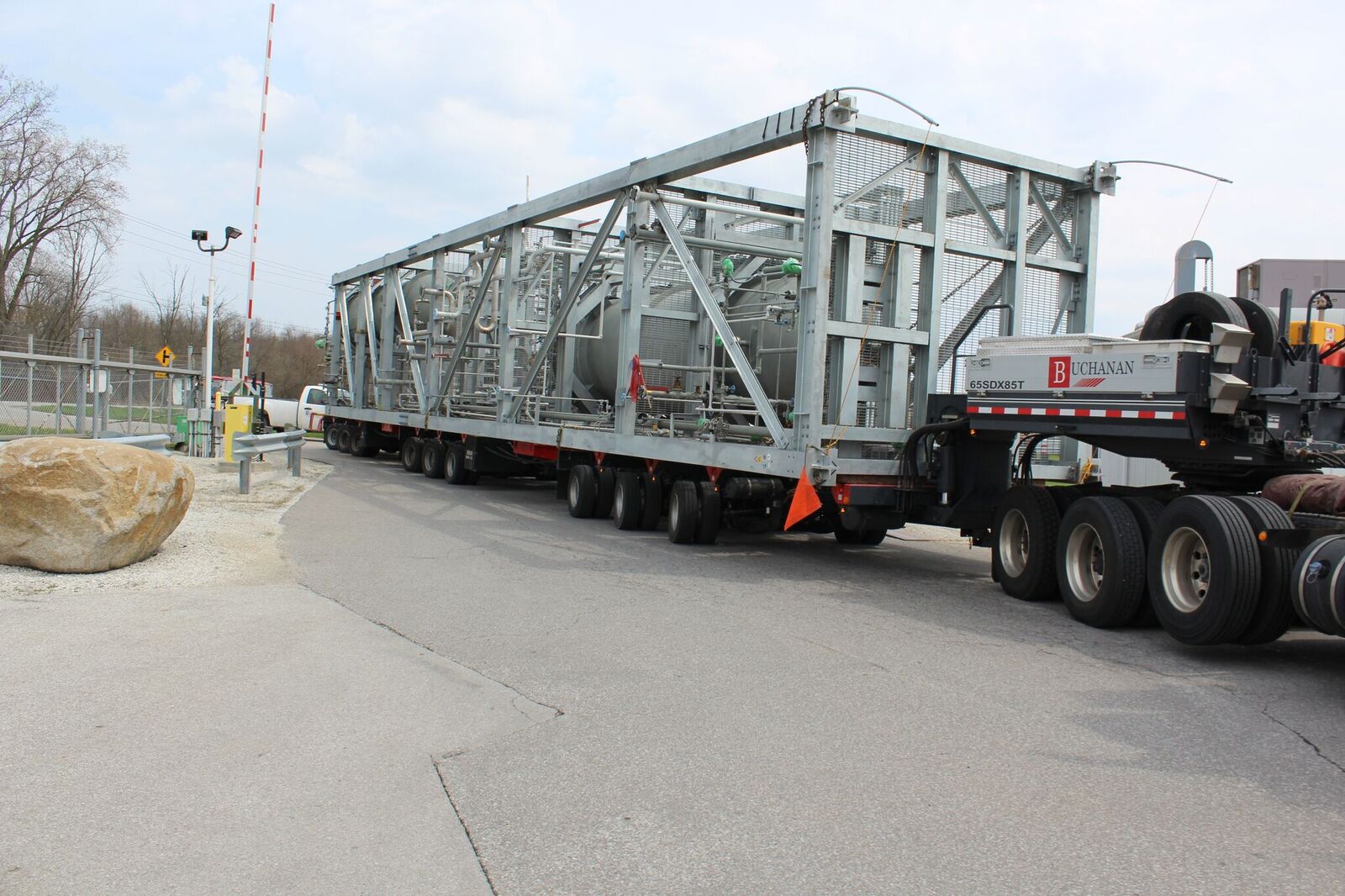 Buchanan 19-Axle Heavy Haul Load