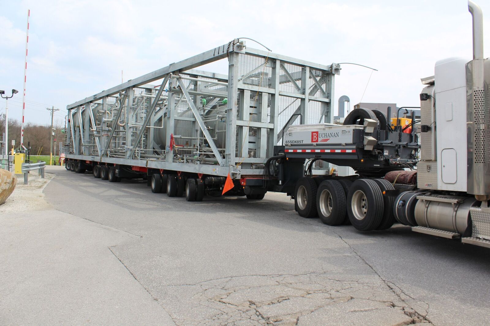 Buchanan 19-Axle Heavy Haul Load