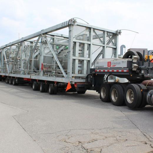 Buchanan 19-Axle Heavy Haul Load Buchanan 19-Axle Heavy Haul Load