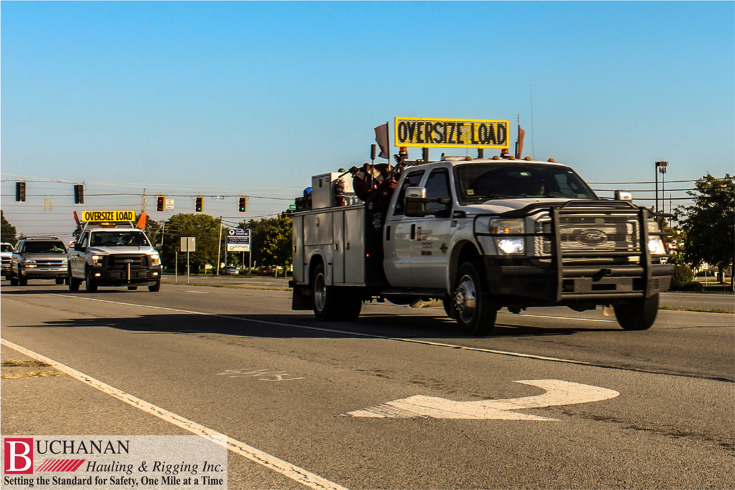 Buchanan moves a 76 foot tank - IN to KY