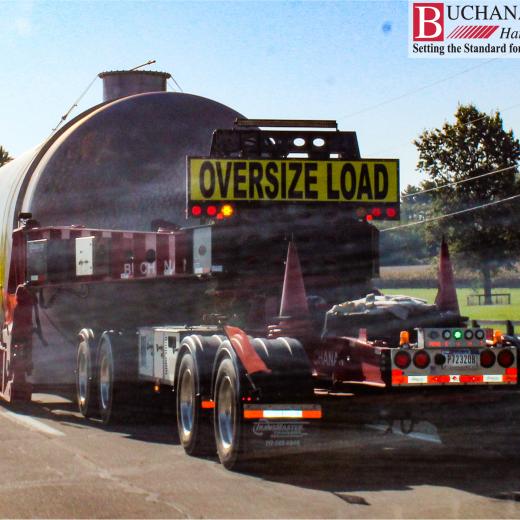 Buchanan moves a 76 foot tank - IN to KY Buchanan moves a 76 foot tank - IN to KY
