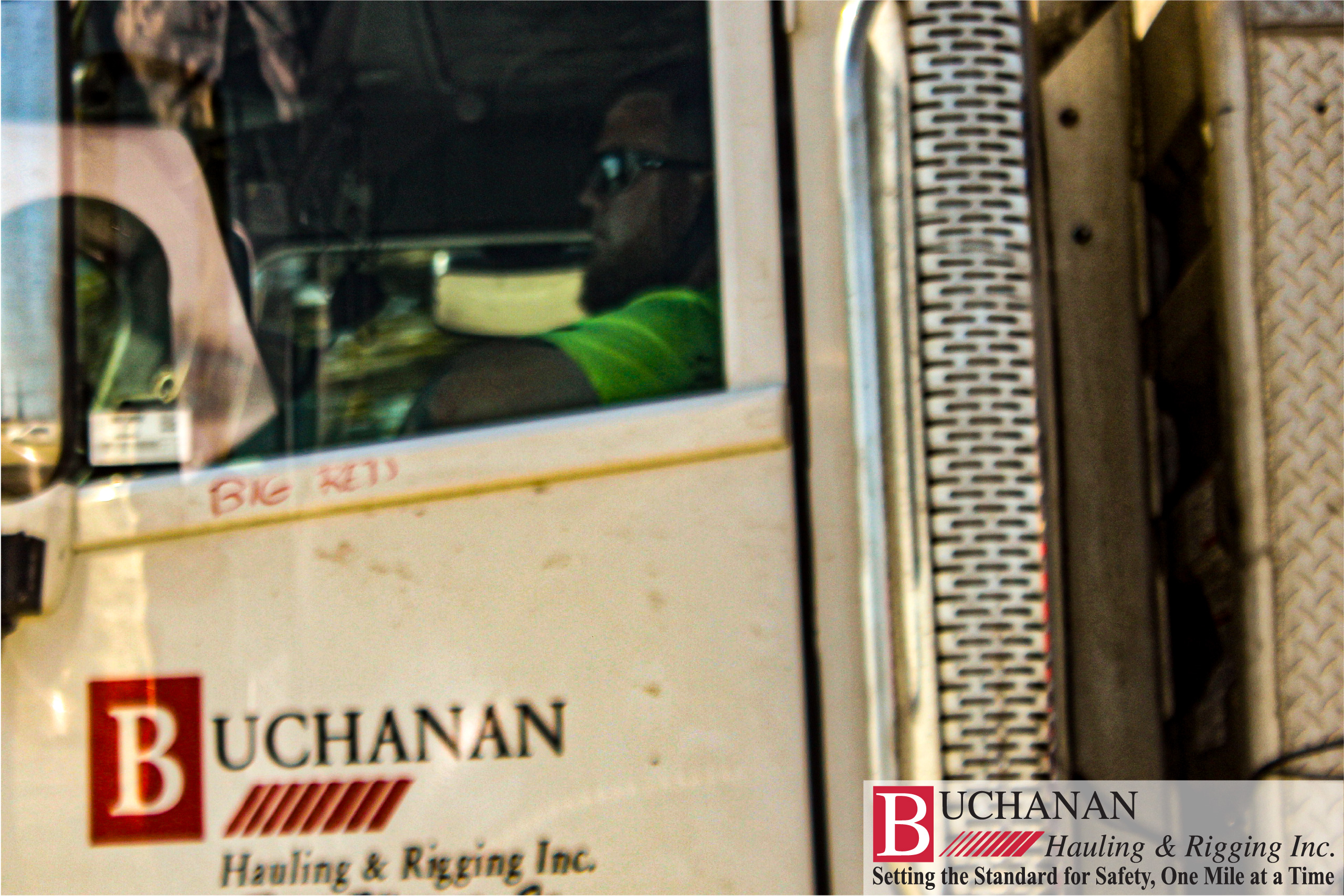 Buchanan moves a 76 foot tank - IN to KY