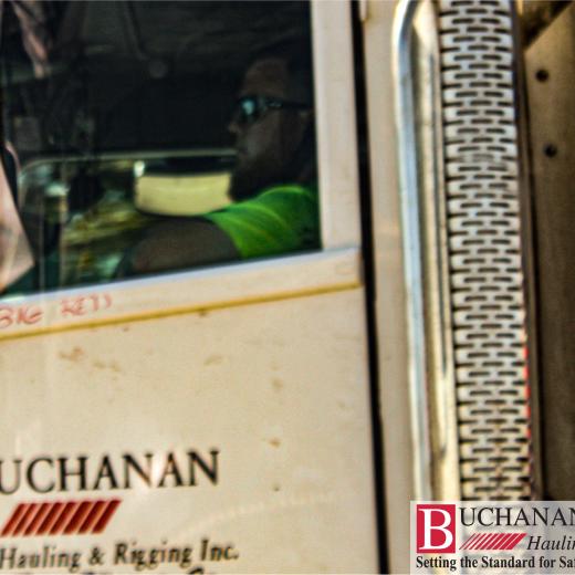Buchanan moves a 76 foot tank - IN to KY Buchanan moves a 76 foot tank - IN to KY