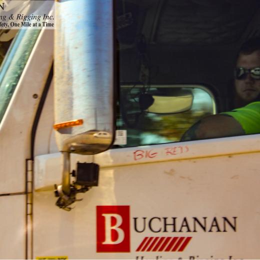 Buchanan moves a 76 foot tank - IN to KY Buchanan moves a 76 foot tank - IN to KY