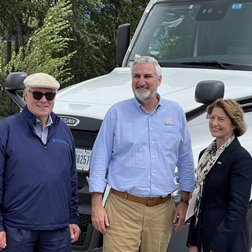 Geary Buchanan & Indiana Governor Eric Holcomb Geary Buchanan & Indiana Governor Eric Holcomb