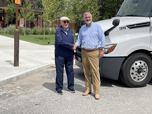 Geary Buchanan & Indiana Governor Eric Holcomb