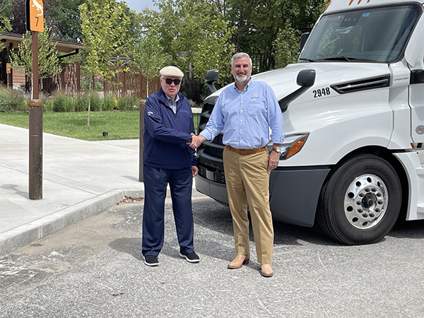 Geary Buchanan & Indiana Governor Eric Holcomb