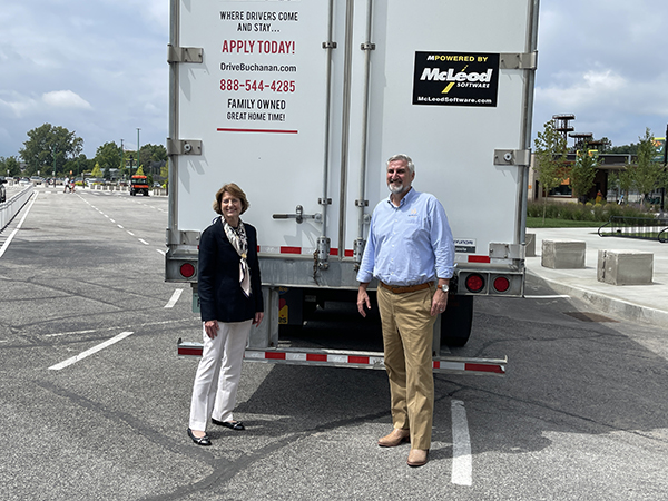 Geary Buchanan & Indiana Governor Eric Holcomb