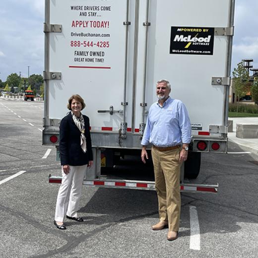 Geary Buchanan & Indiana Governor Eric Holcomb Geary Buchanan & Indiana Governor Eric Holcomb